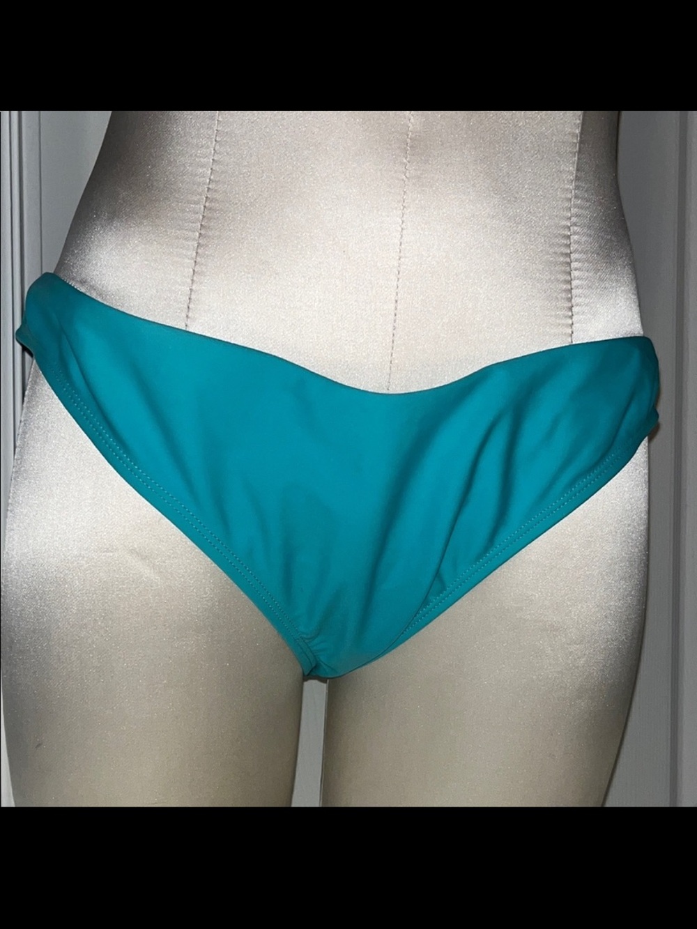 Teal cheeky Bikini Bottom